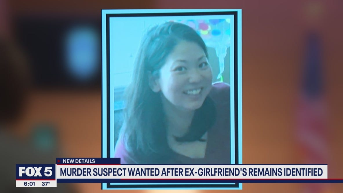 Murder suspect wanted after ex-girlfriend's remains identified